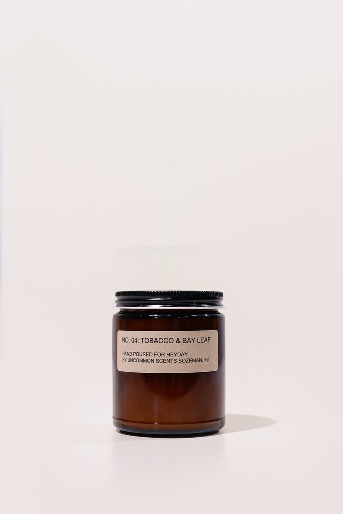 Uncommon Scents Tobacco + Bay Leaf Candle - Heyday